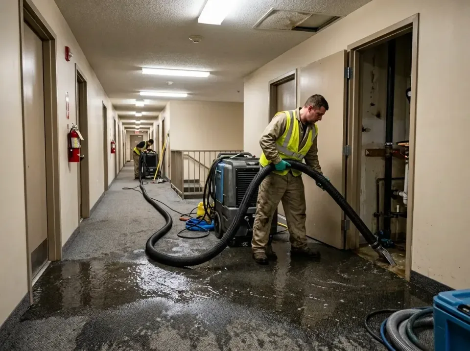 multi-unit-apartment-hallway-f-005 — frequently asked questions, Emergency Burst Pipe Water Extraction & Removal in Sarasota…